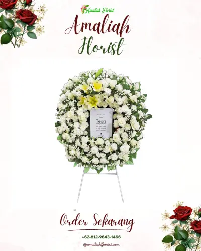 Krans Bunga Duka Cita di Selindung Baru